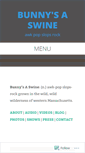 Mobile Screenshot of bunnysaswine.net